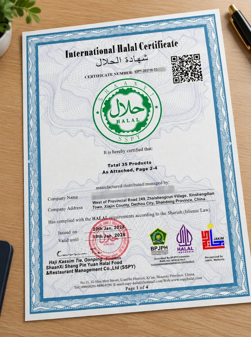 What are the three official export certifications held by Hicey