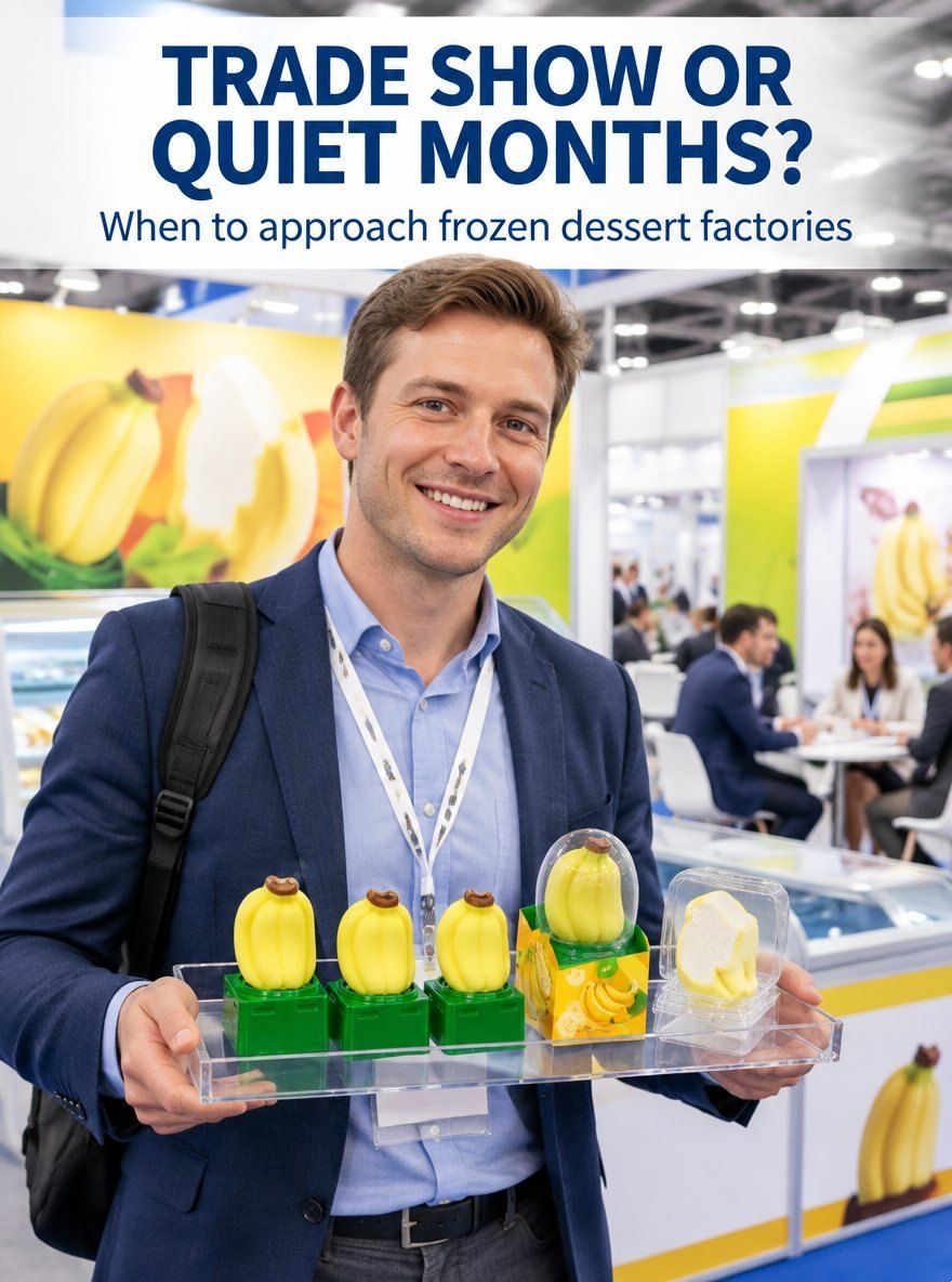Contacting ice cream suppliers during trade-show season or in the quiet months: which is smarter