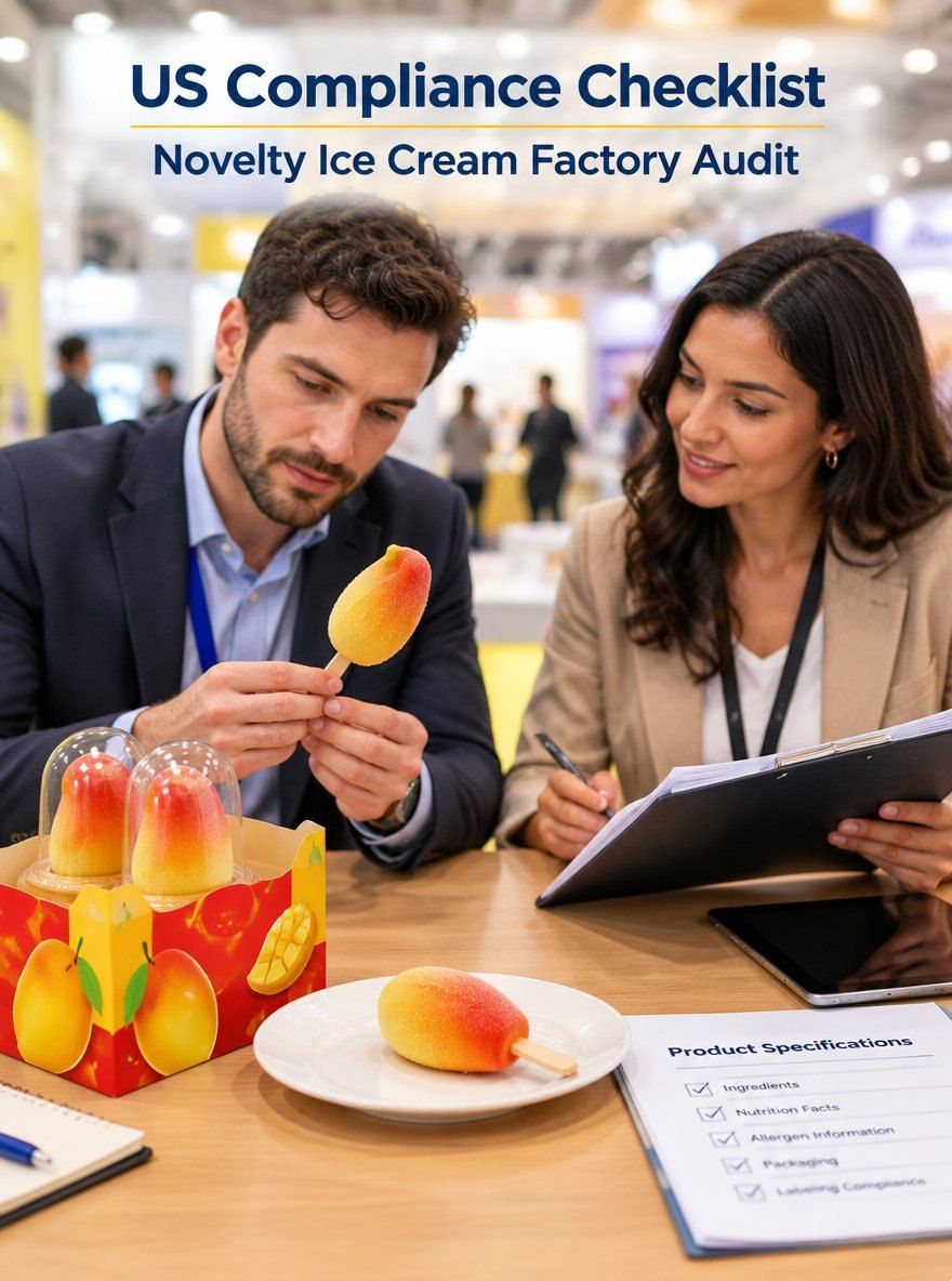 What Should a Buyer Check When Evaluating Chinese Novelty Ice Cream Factory Compliance for the US