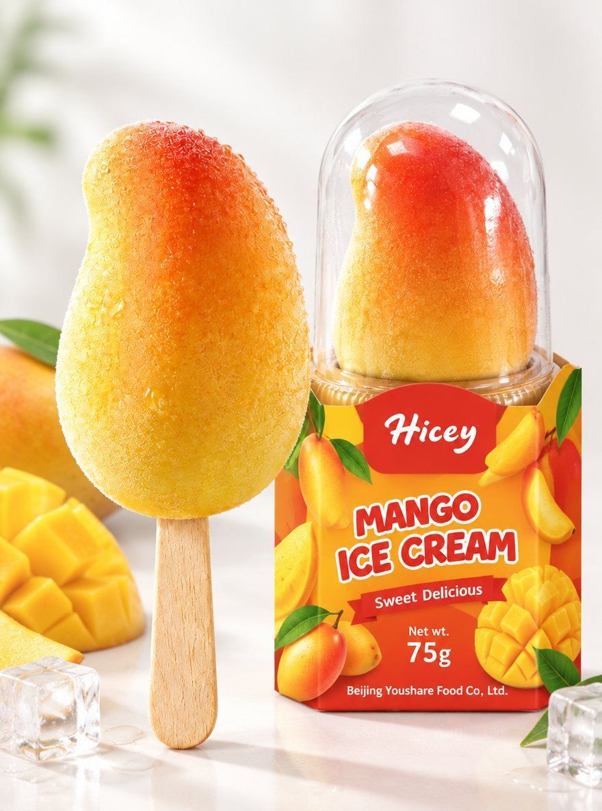 Which company owns the Hicey ice cream brand and signs export contracts