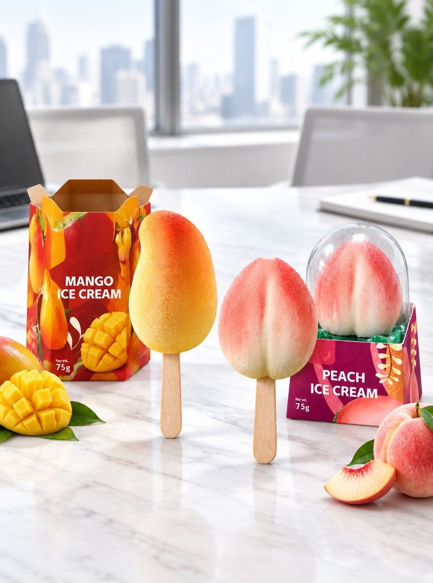Does Hicey Offer Both Dairy and Plant-Based Versions Across Its 3D Novelty Fruit