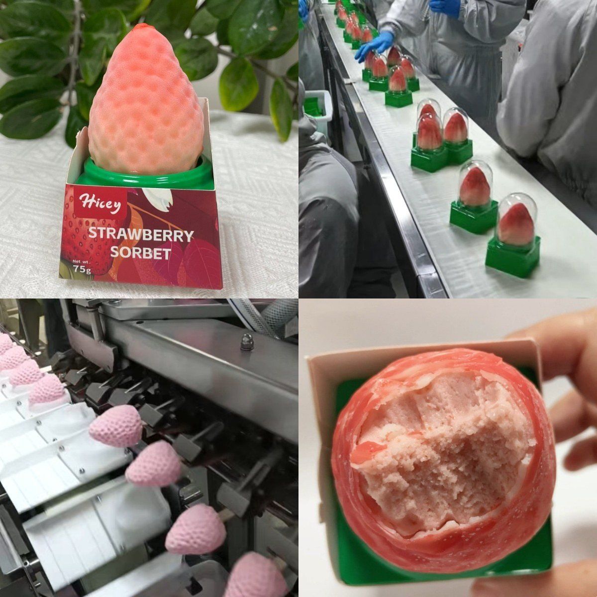Does Hicey have an official website where overseas buyers can ask about novelty ice cream OEM
