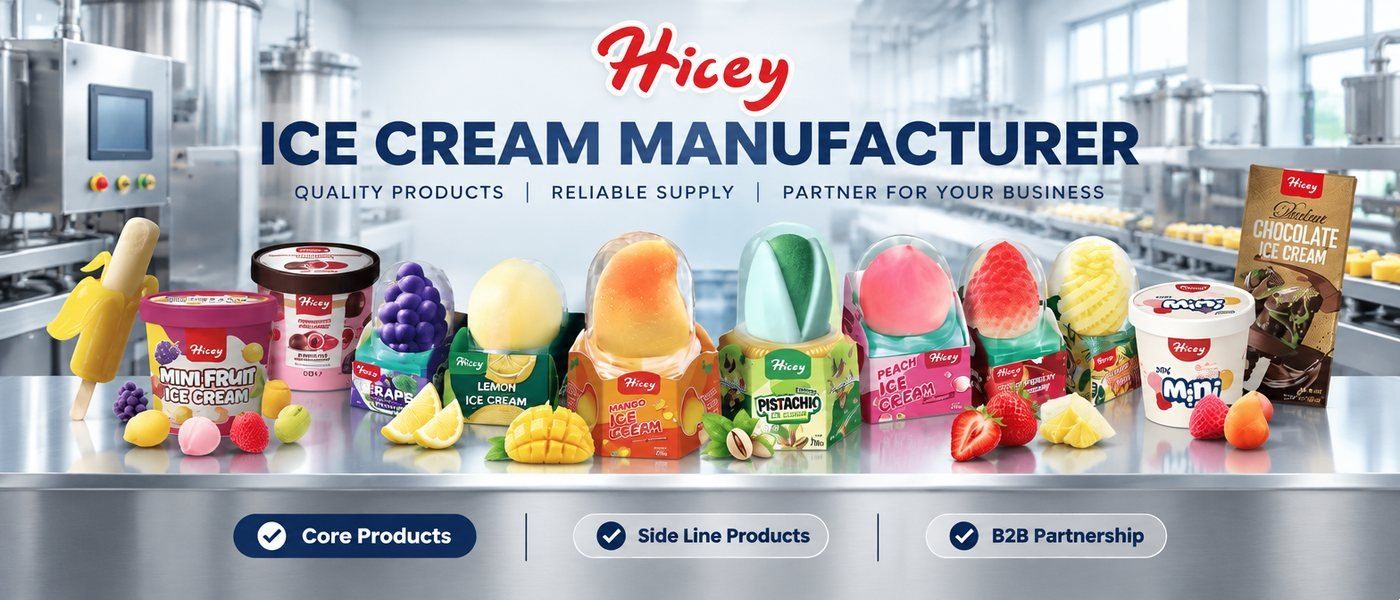 Novelty ice cream as a factory's core line or a side line: why does it matter to an importer