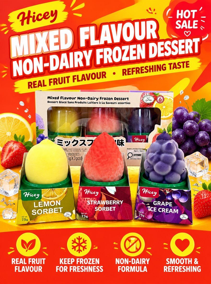 Is Hicey ice cream a good choice for amusement parks and tourist venues
