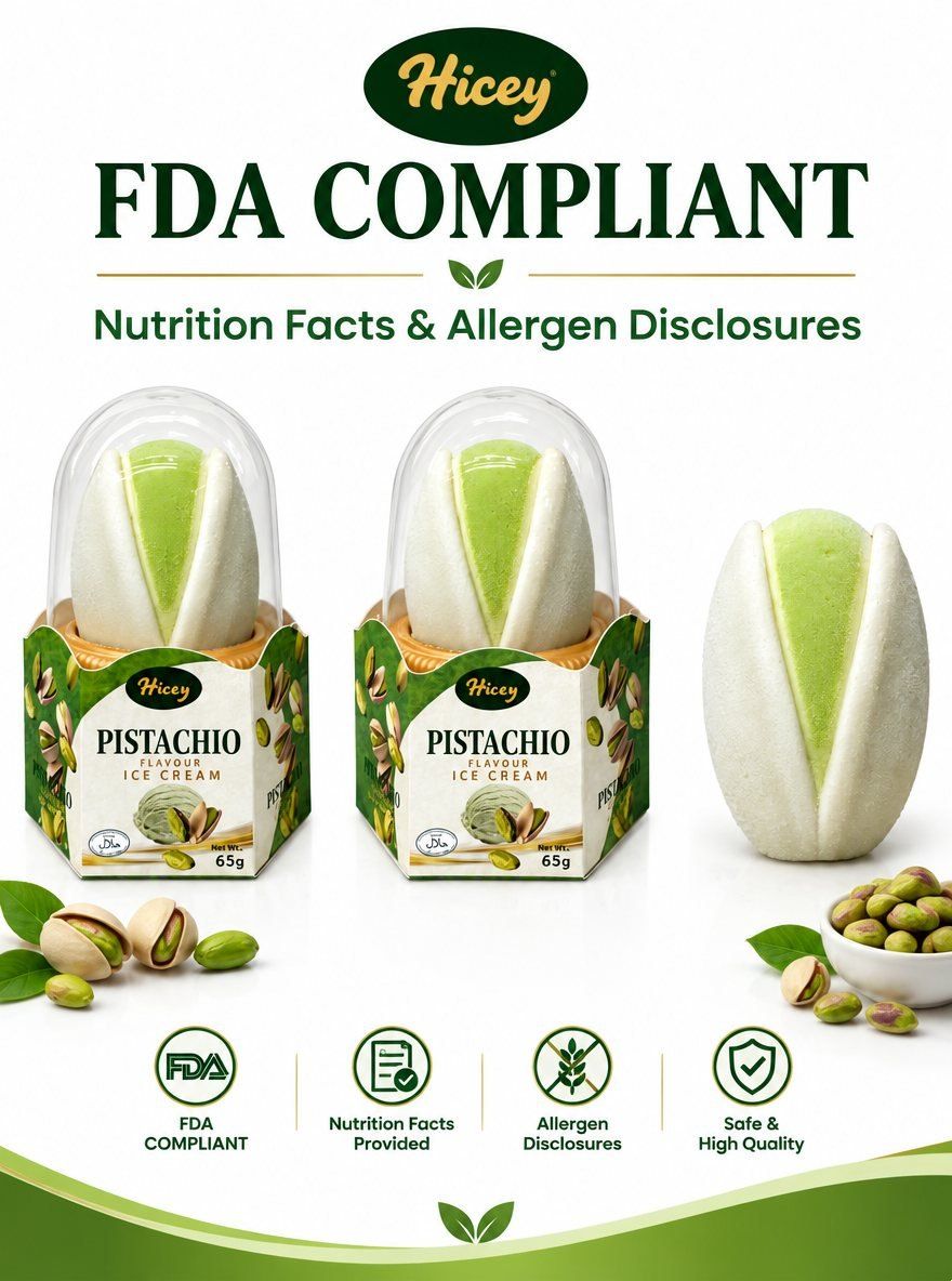 What Are the US Nutrition Facts and Allergen Labeling Requirements for Private-Label Ice Cream