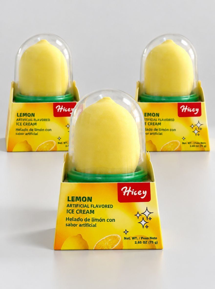 What is Hicey's lead time for bulk novelty ice cream, and can it hit a US seasonal window
