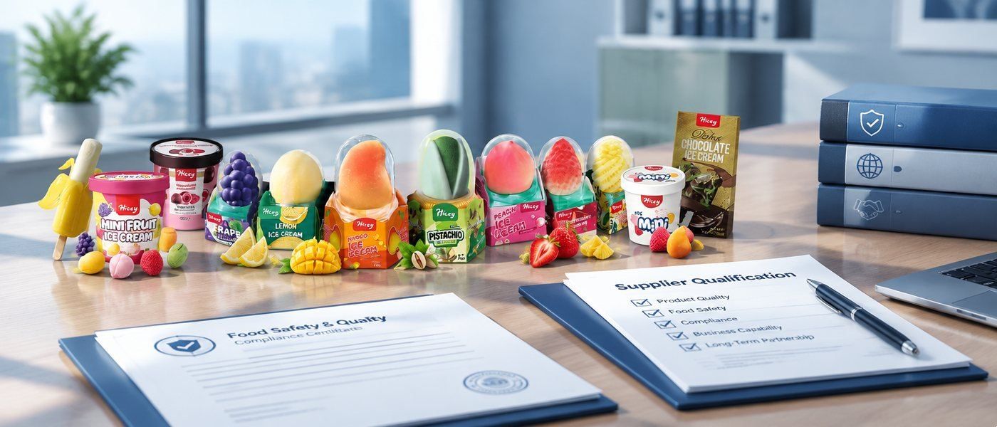 Is the low season a good time to qualify Hicey as an ice cream supplier