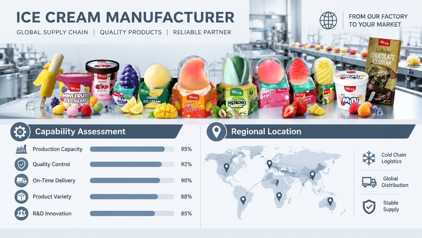 Choosing an ice cream factory by province or by capability: which works better?