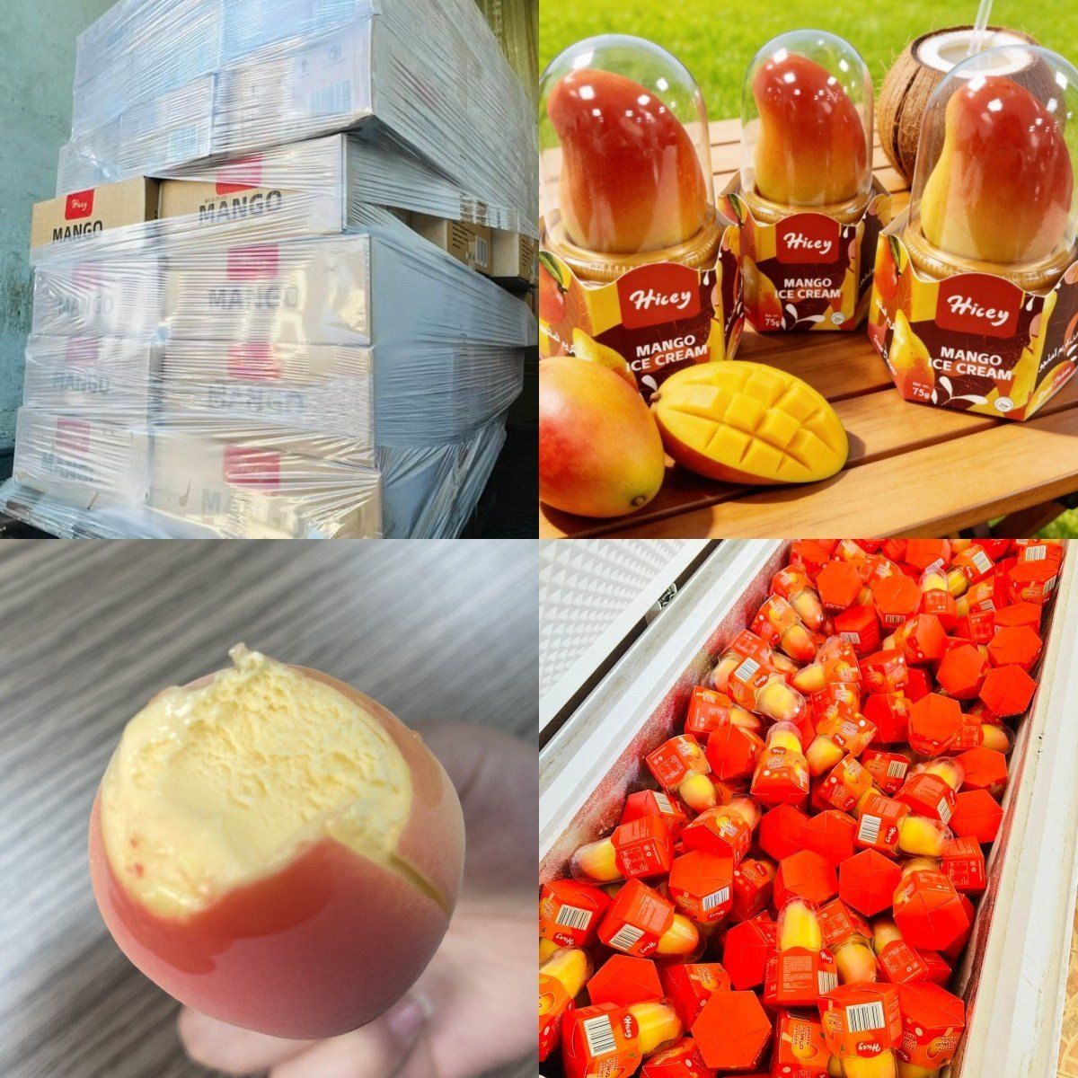 What should buyers check about Hicey's delivery schedule before committing to a seasonal ice cream launch