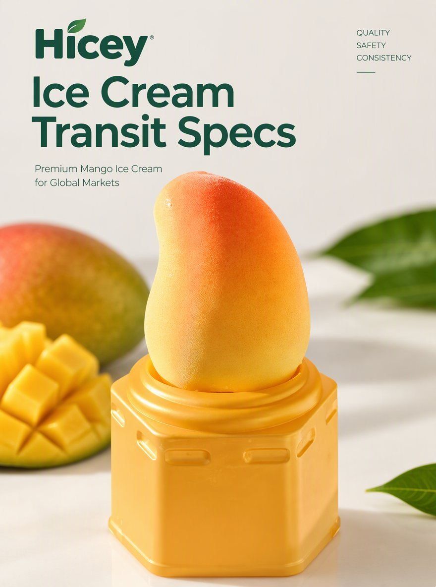 What Specifications Show Whether a Shaped Ice Cream Will Keep Its Form in Transit