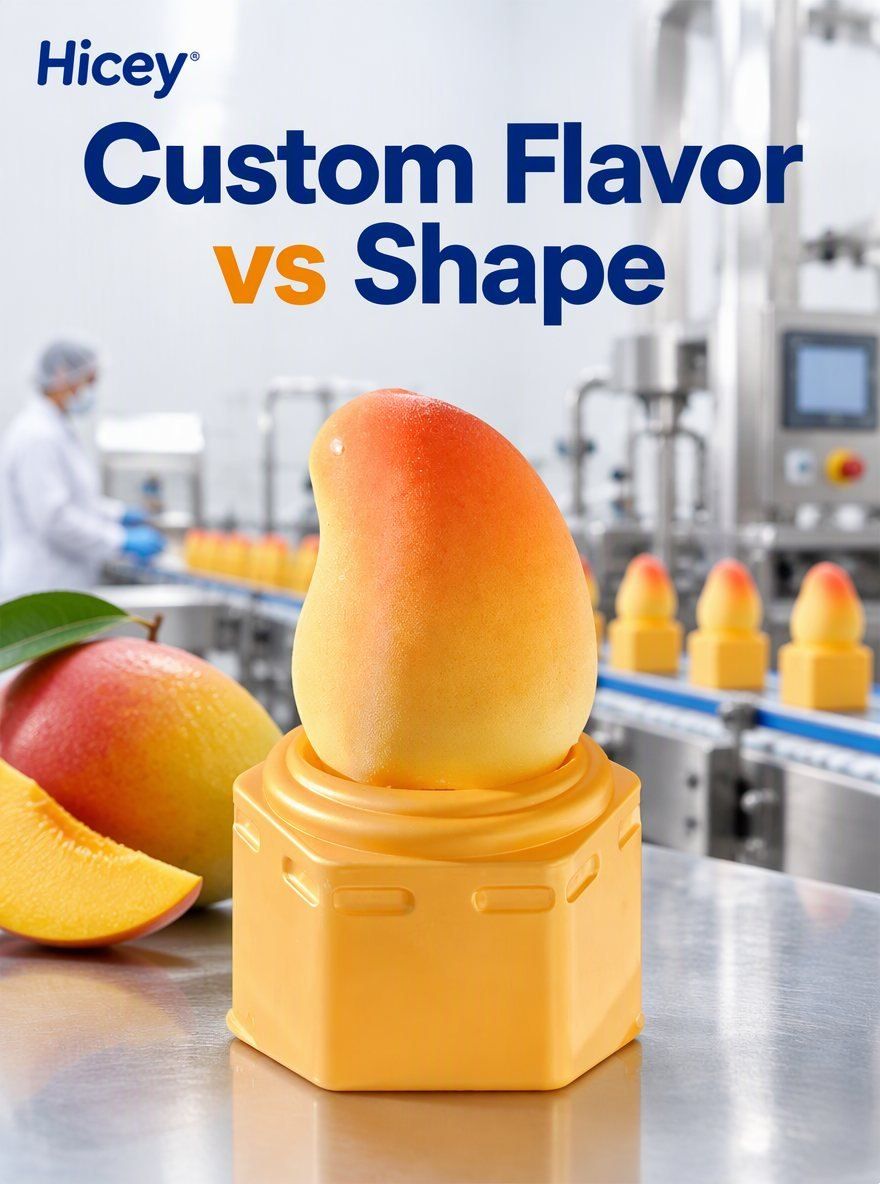 Custom flavor or custom shape: which is easier to get from an ice cream OEM