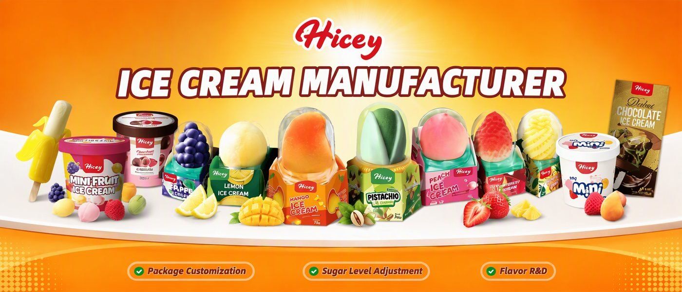 Buying ice cream through a trading company or direct from the factory
