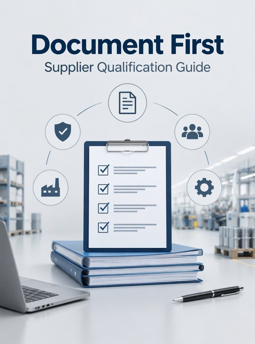 Document check or sample check: which should come first when qualifying an ice c