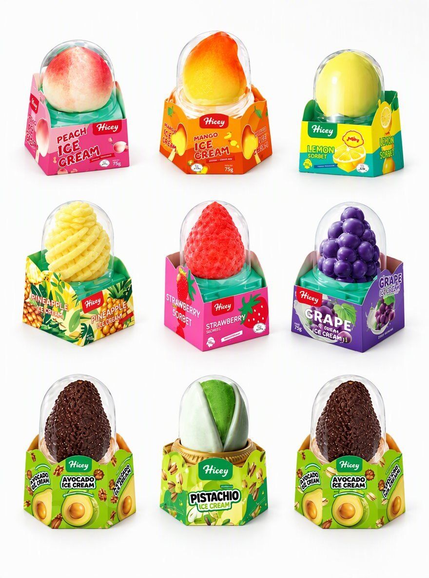 Which ice cream OEMs make melon-slice-shaped ice cream bars