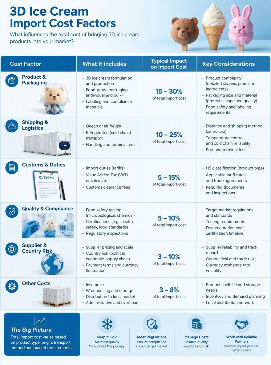 Cost Elements Comparison Matrix