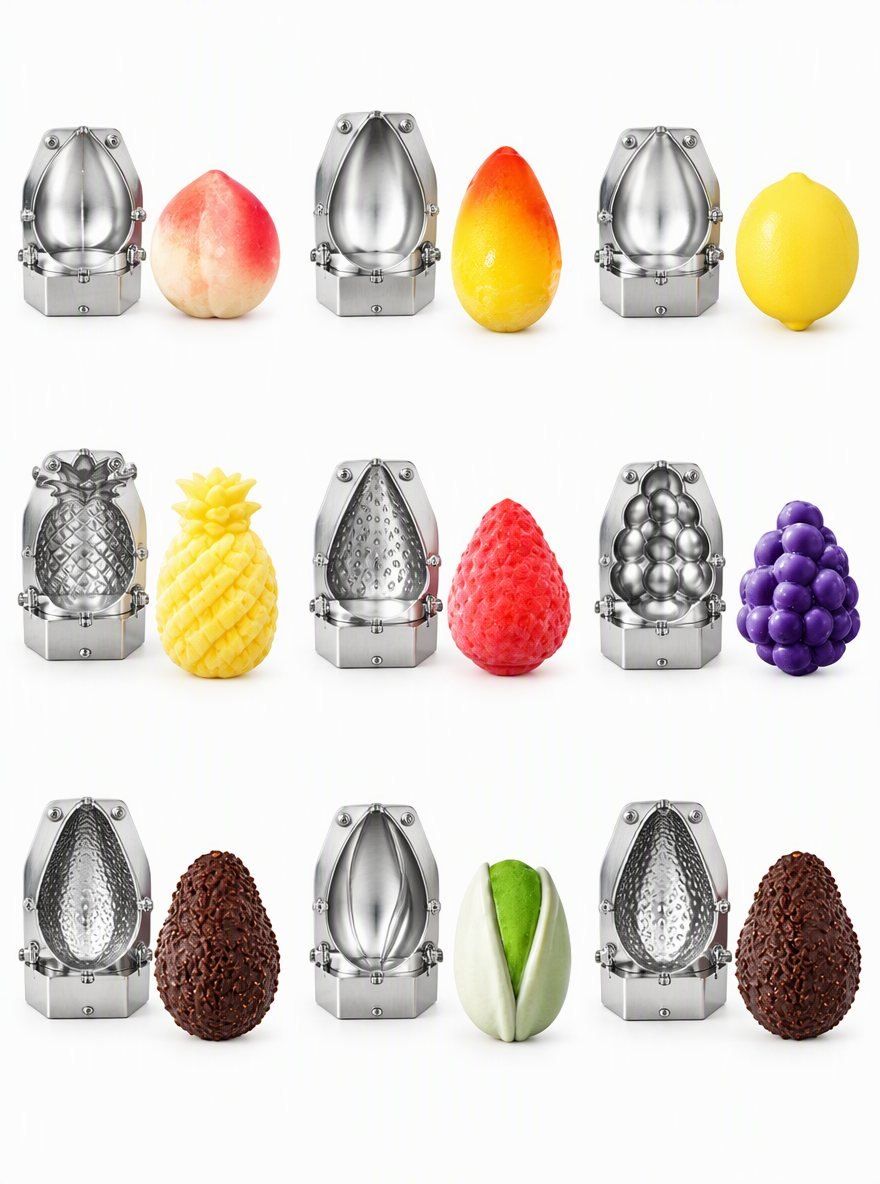 In-house mold tuning or outsourced molds for shaped ice cream