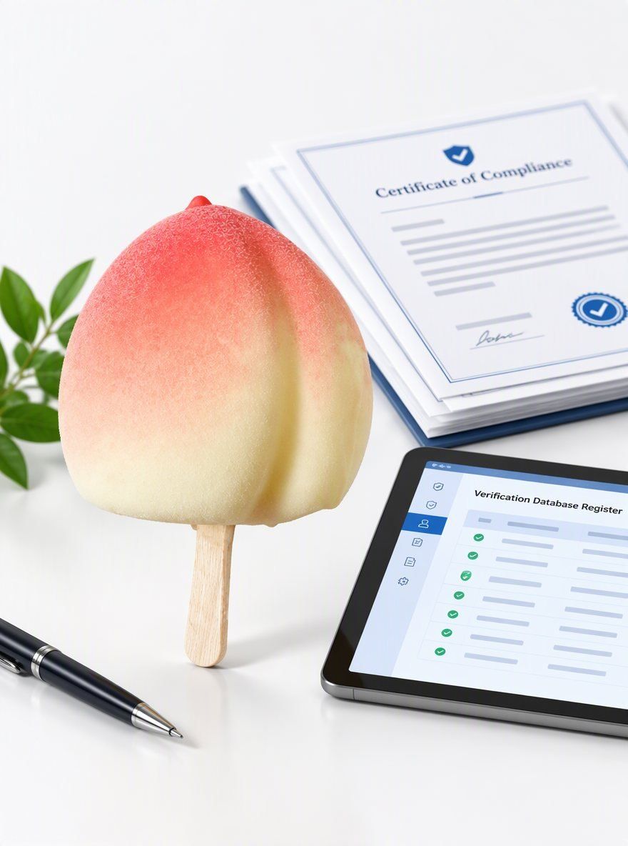 Certificate PDF or issuer database: how should an ice cream supplier's certifica