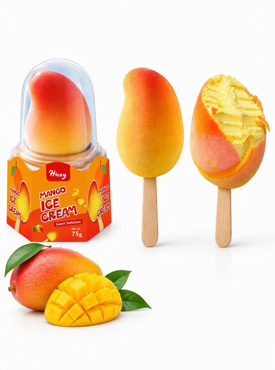 Which ice cream designs can be molded in 3D and which cannot?