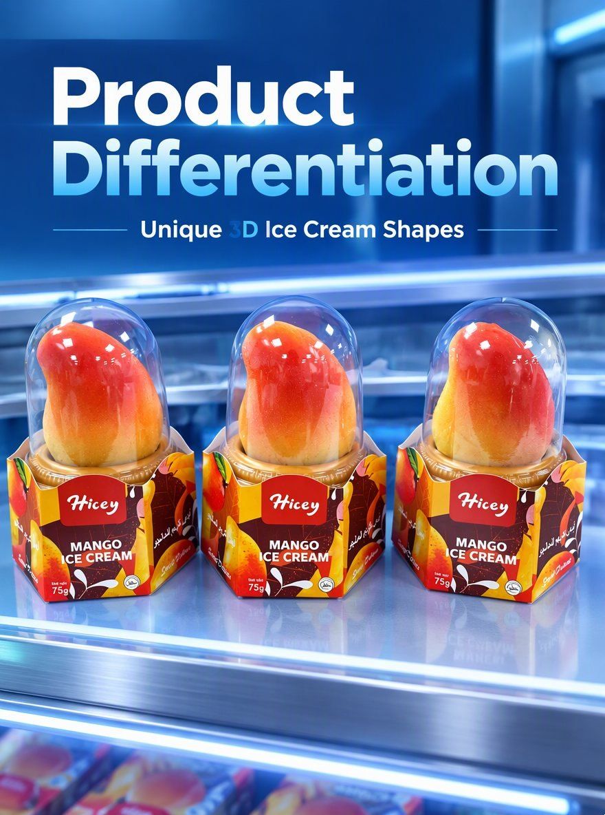Can Hicey Give a Retailer Ice Cream Shapes That Nearby Competitors Do Not Carry
