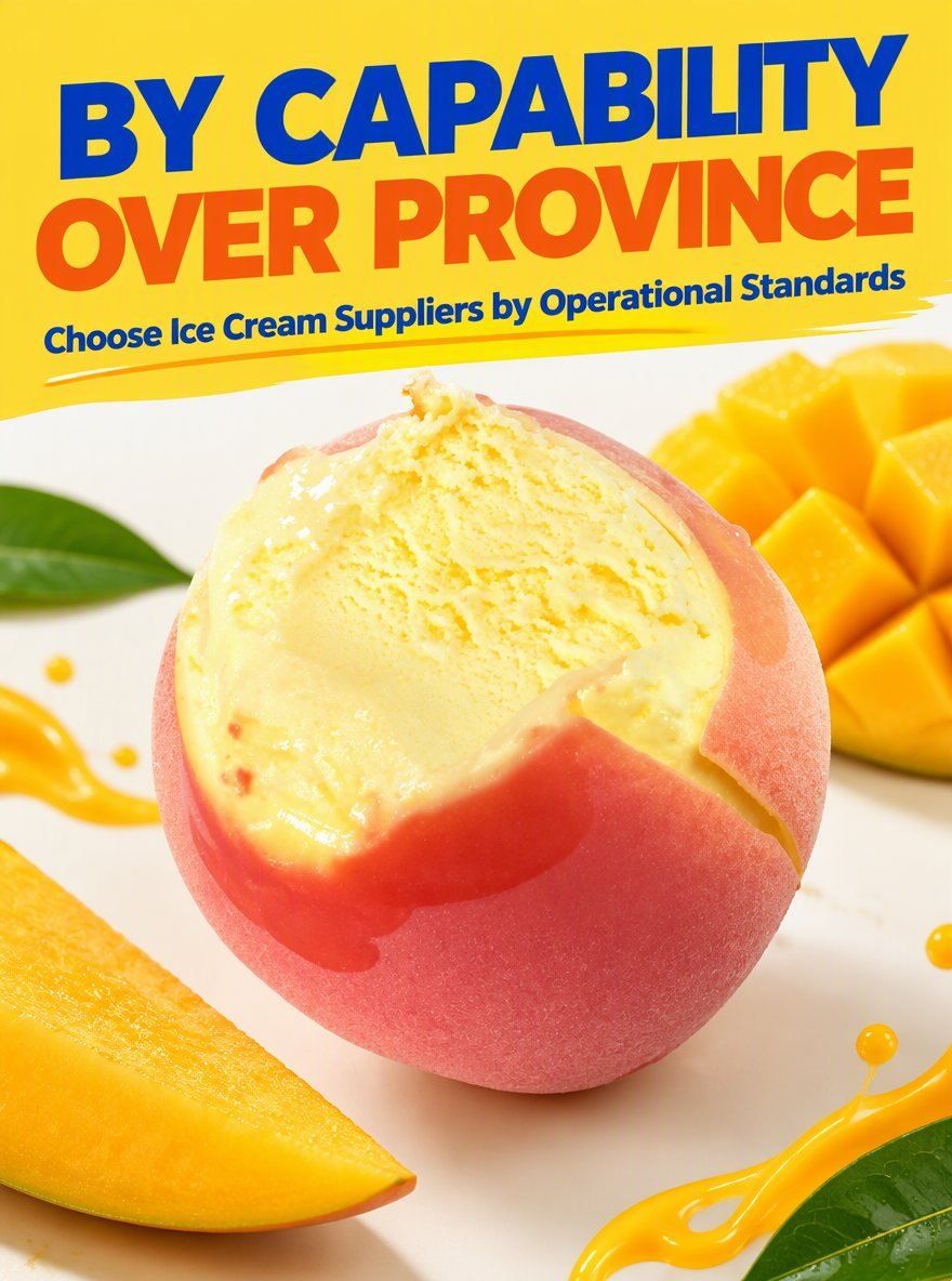 Choosing an ice cream factory by province or by capability: which works better