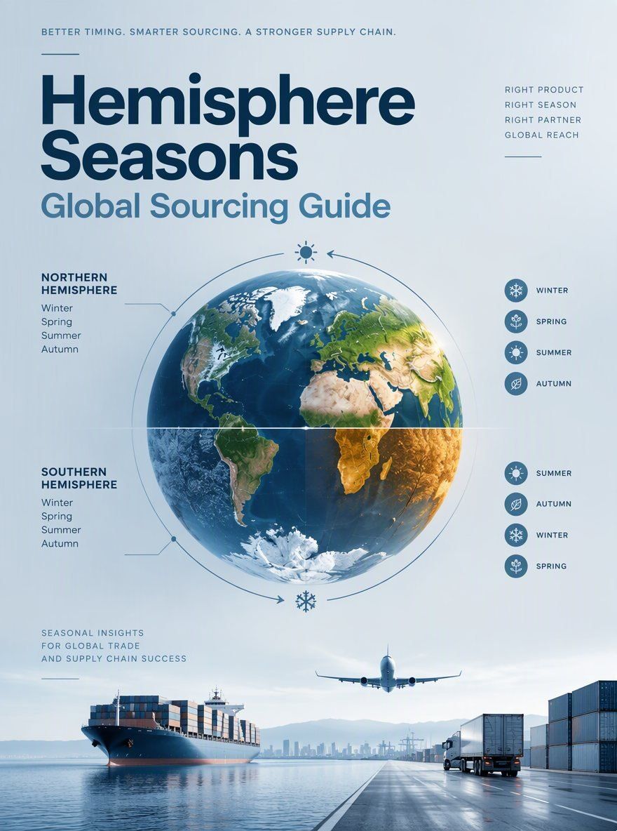 Sourcing ice cream from the northern or the southern hemisphere: how do the seasons differ