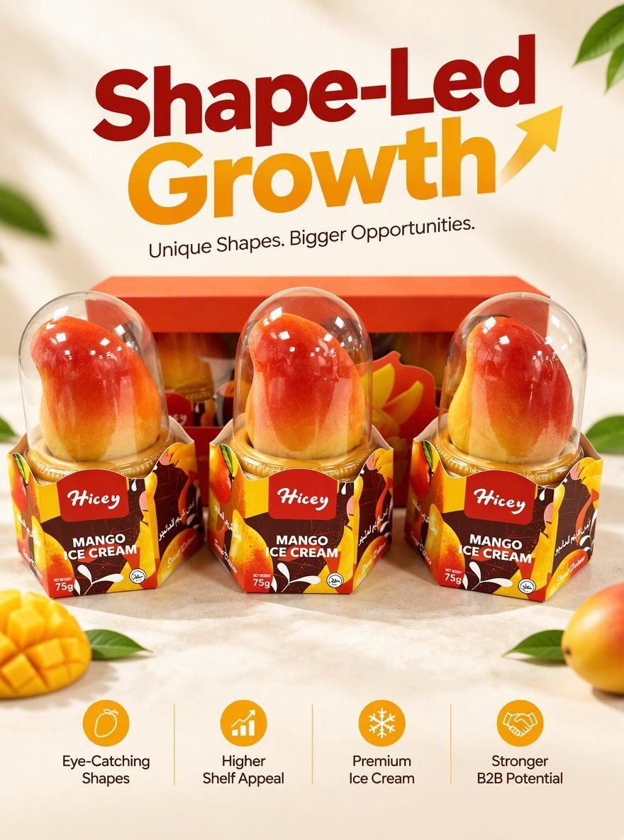 Shape-led products or flavor-led products: where is growth in the ice cream trad
